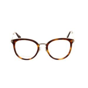 Marc Jacobs Brown and Gold Tortoiseshell Eyeglass Frames
